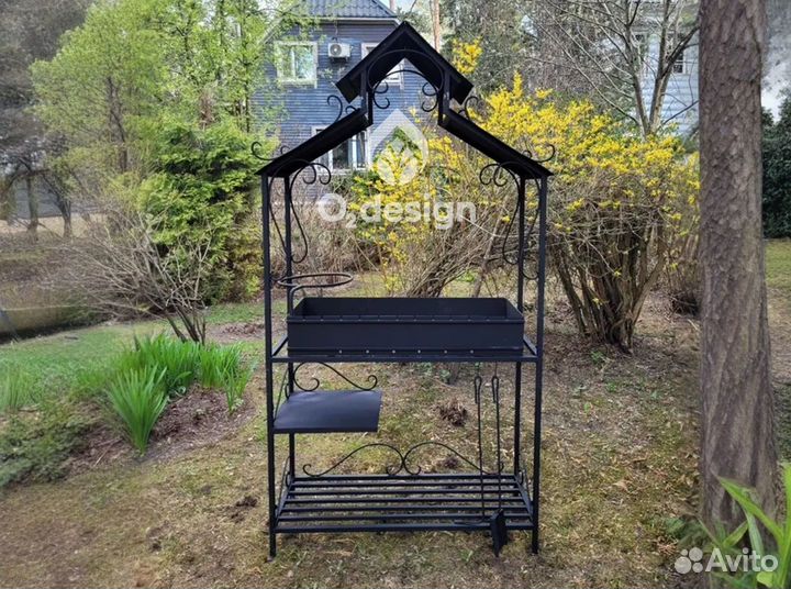 Мангальная зона лофт с печью