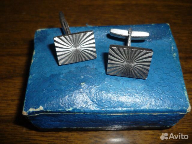 Запонки Русские самоцветы