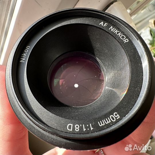 Объектив nikon 50mm 1 8