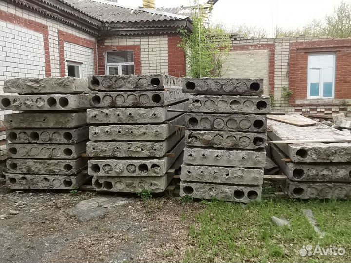 Плиты перекрытия пустотные бу