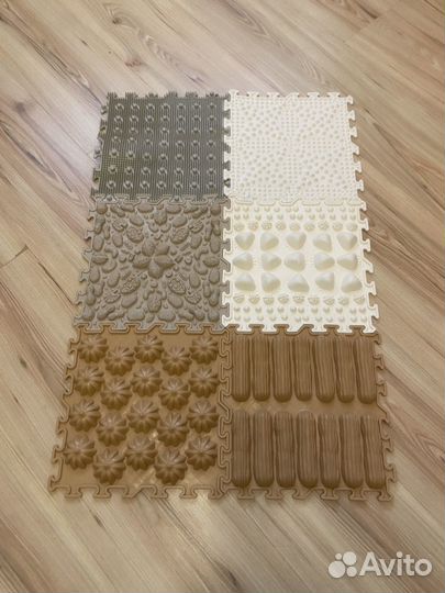 Модульный массажный коврик для ног