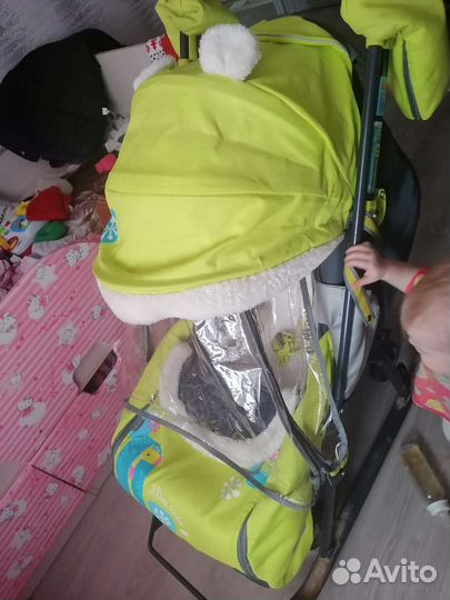 Коляска санки