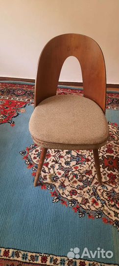 Винтажныхй стул Шуман Чехословакия mid century