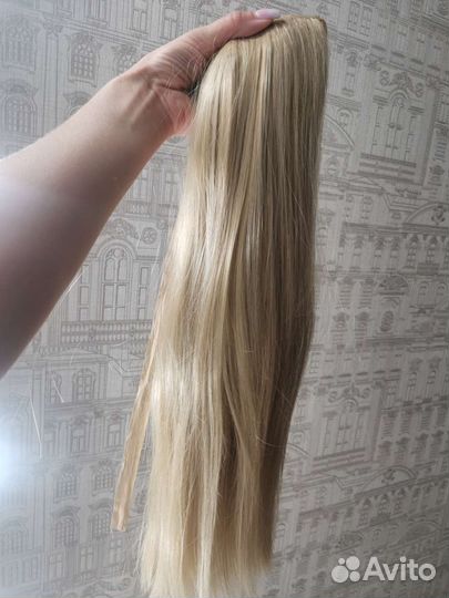 Хвост- шиньон на ленте