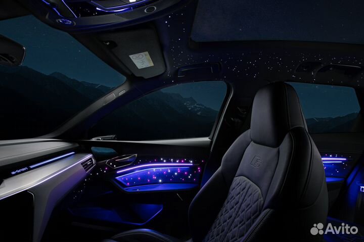 Audi E-trone Звездное небо