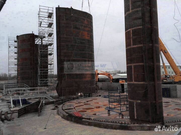 Резервуар вертикальный рвс 400м3