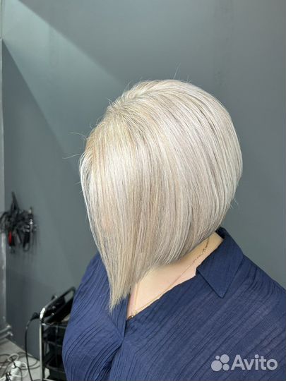 Окрашивание волос с осветлением