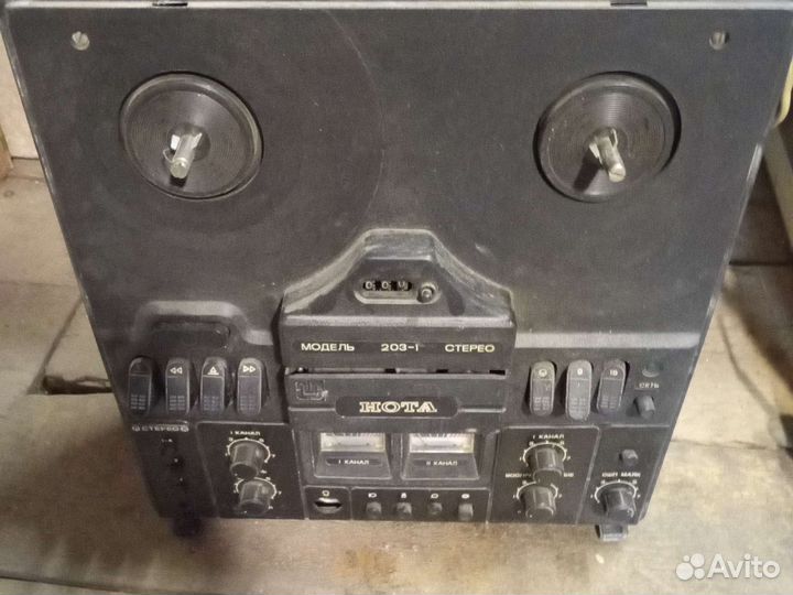 Катушечный магнитофон нота 203 1