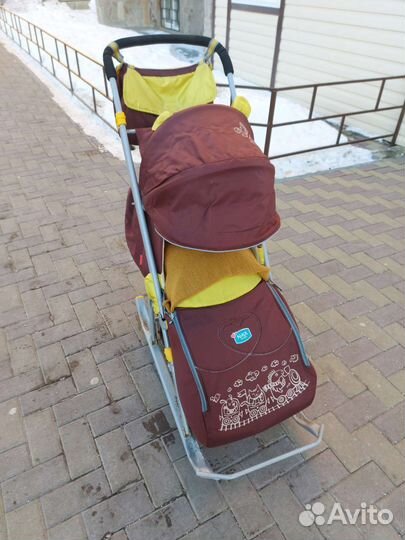 Санки коляска Nika-kids