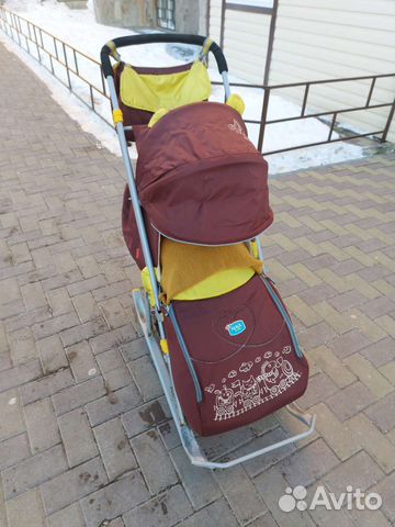 Санки коляска Nika-kids