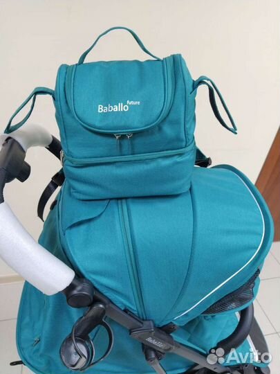 Новая коляска Baballo future 2023(изумруд)