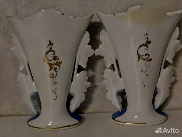 Вазы каминные старая Франция, Италия. Высокие