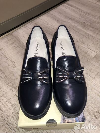 Туфли для школы, лоферы для девочки