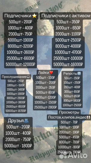 Накрутка Плюс (все соц. сети)