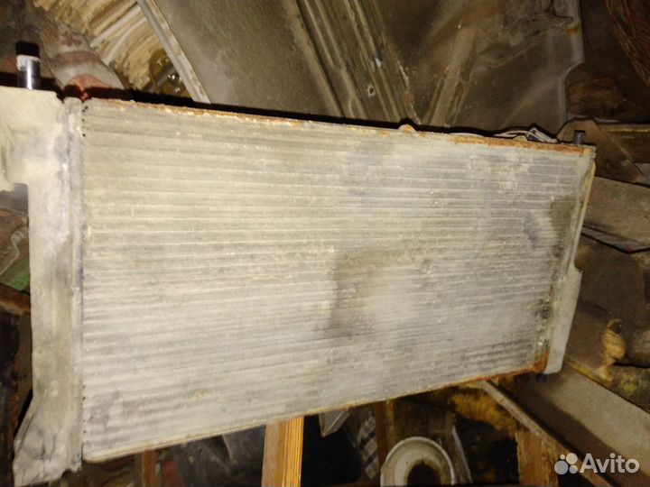 Радиатор с вентилятором для Austin metro 1,3