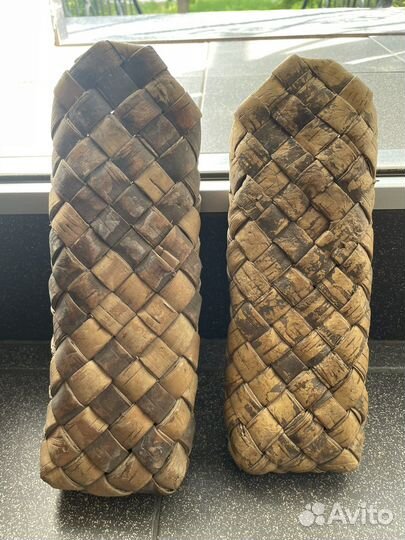 Старинный туесок чехол береста