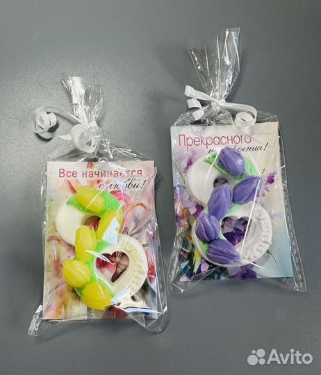 Мыло на 8 марта