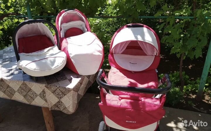 Коляска Rico bruno eco 3 в 1