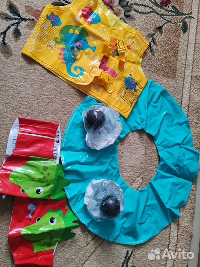 Жилет для купания, Нарукавники