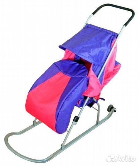Детские санки коляска новые