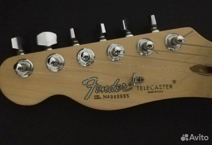Гитара fender american std telecaster left hand