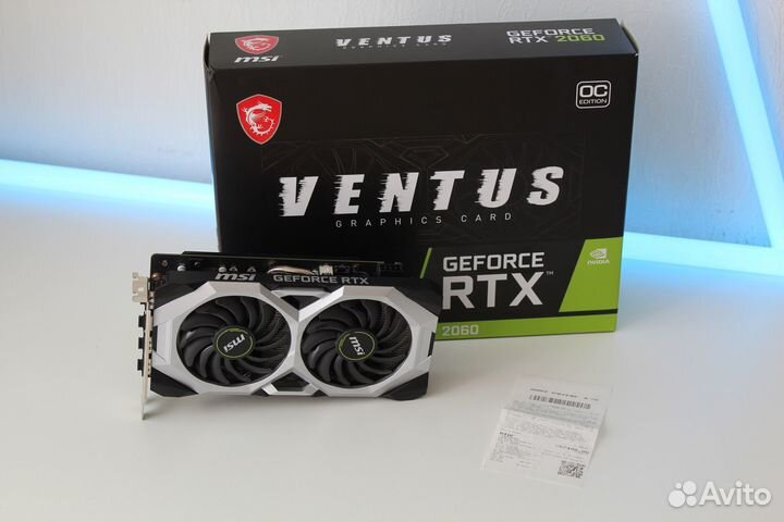 Msi RTX2060 Ventus 12G OC (12GB gddr6)