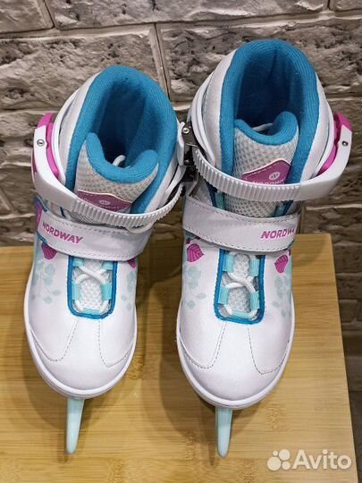 Коньки детские раздвижные Nordway 31-36