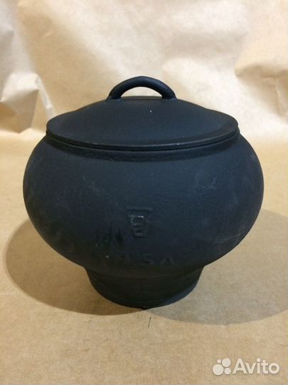 Чугунок-горшок 1,5 л с крышкой.2,5л 4л. 6л