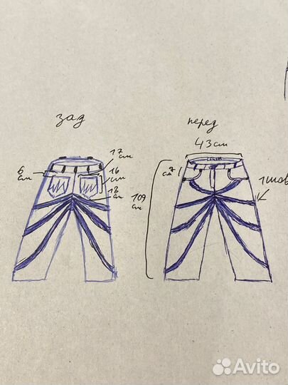 Изготовление лекал одежды