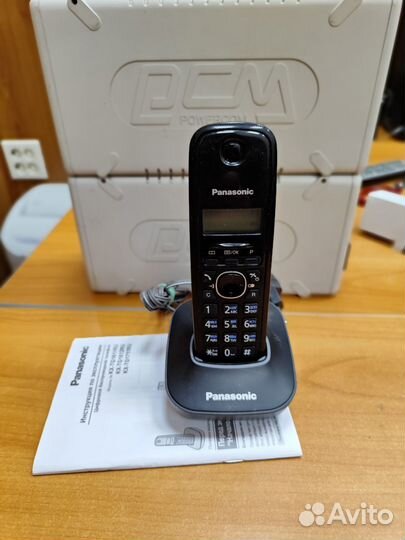 Телефон беспроводной (dect) Panasonic KX-TG1611RUH