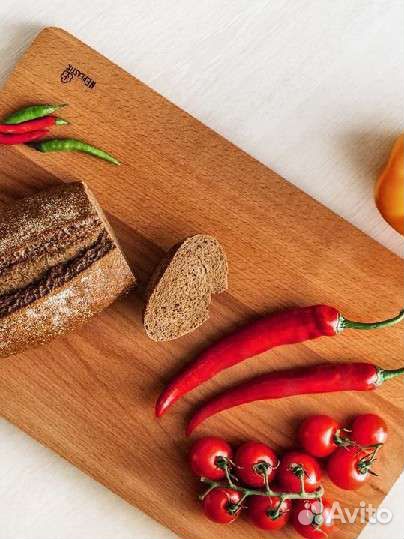 Доска разделочная из бука (46x27x2 см)