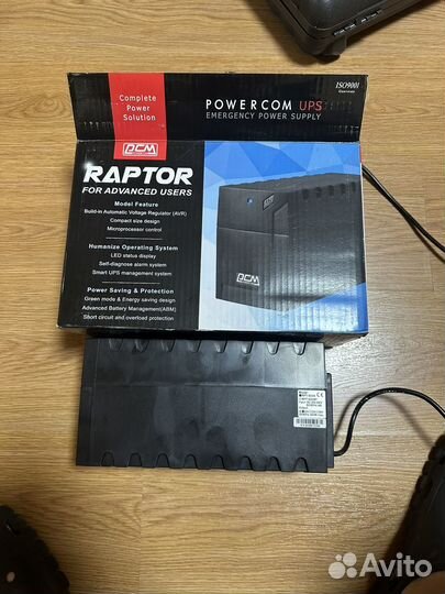 Ибп Powercom Raptor RPT-600A