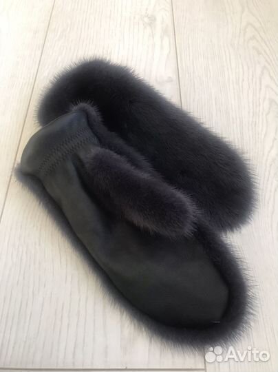 Норковые варежки