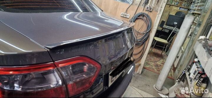 Спойлер Renault Fluence