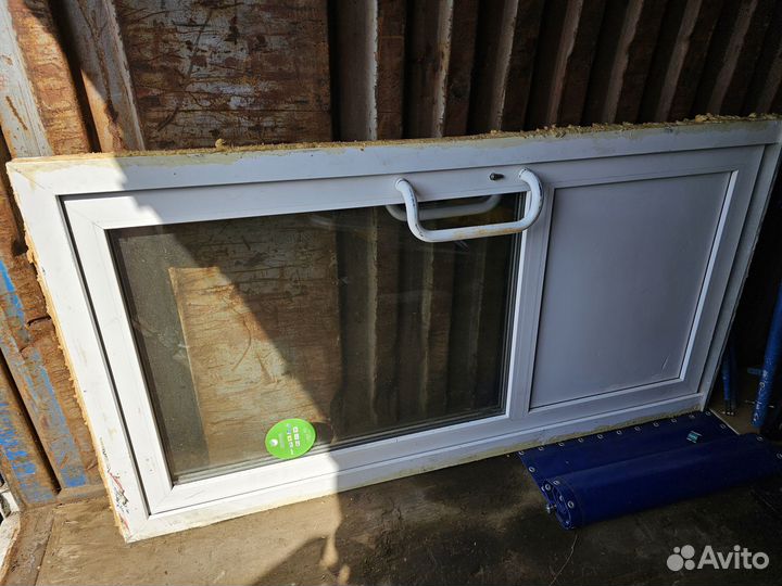 Дверь пластиковая пвх входная бу стекло