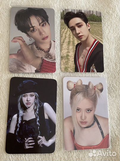 Карточки stray kids и blackpink