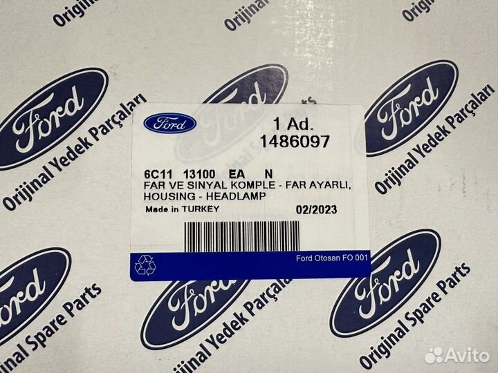Фара для Ford Transit 7 пок. 2006 - 2014