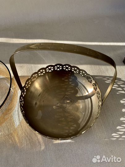 Конфетница-корзинка СССР