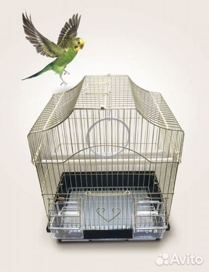 Клетка для попугаев и мелких птиц