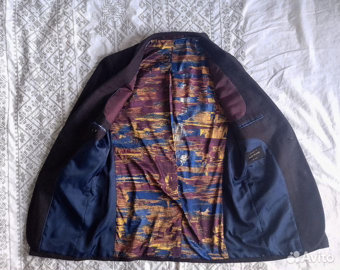 Шерстяной пиджак River Island и брюки в клетку