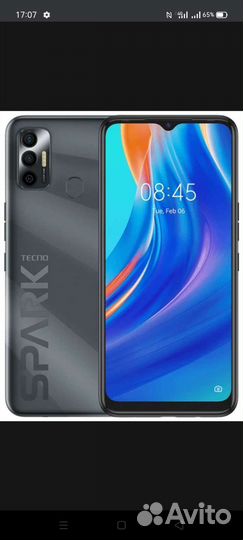 Телефон Techno spark 7 32/2 гб