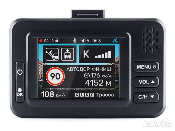 Радар-видеорегистратор GPS incar SDR-40