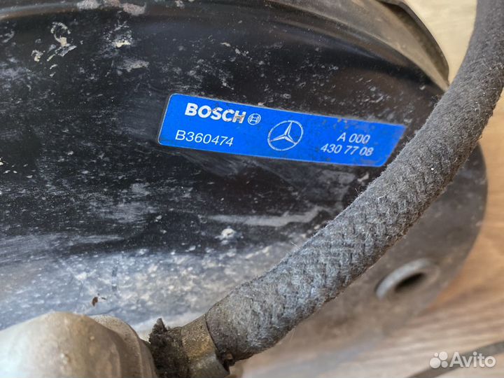 Mercedes vito вакуумный усилитель тормозов