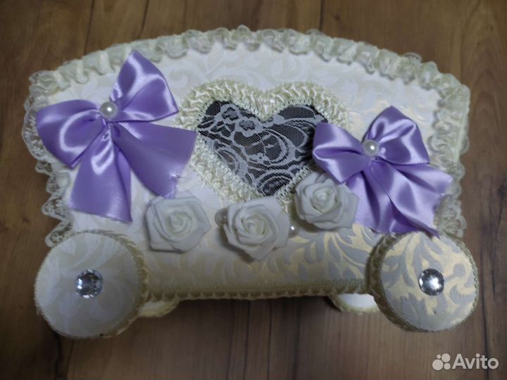 Свадебный сундук для денег