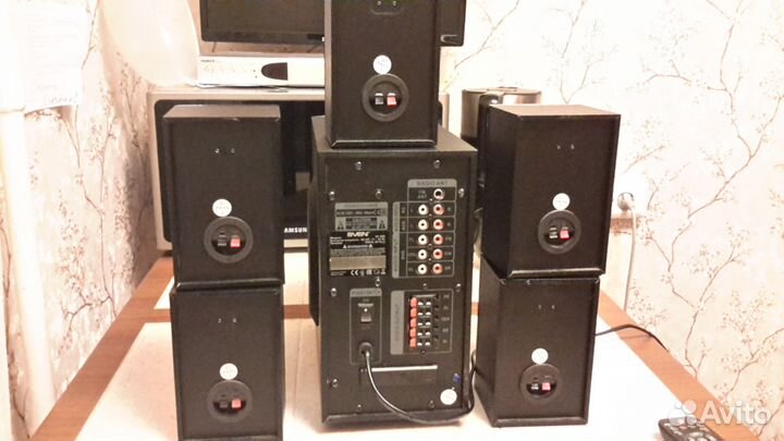 Продаю колонки sven HT-200 5.1 2.1
