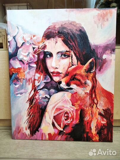 Готовая картина по номерам 