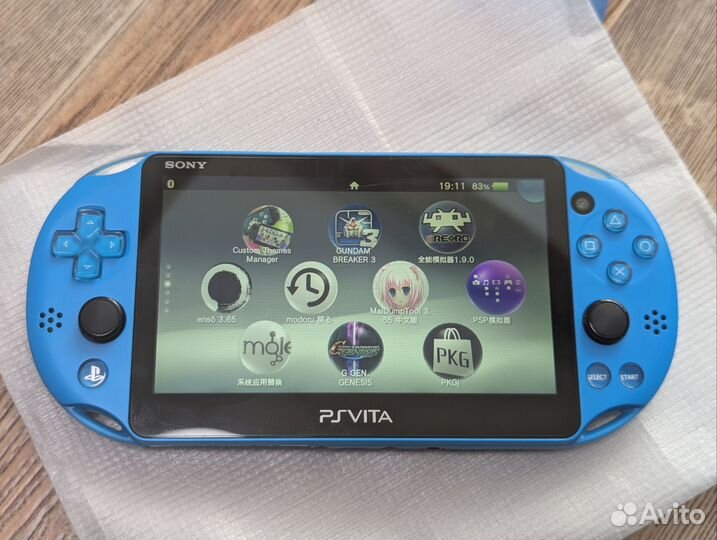 Sony PS Vita slim 2000 прошитая