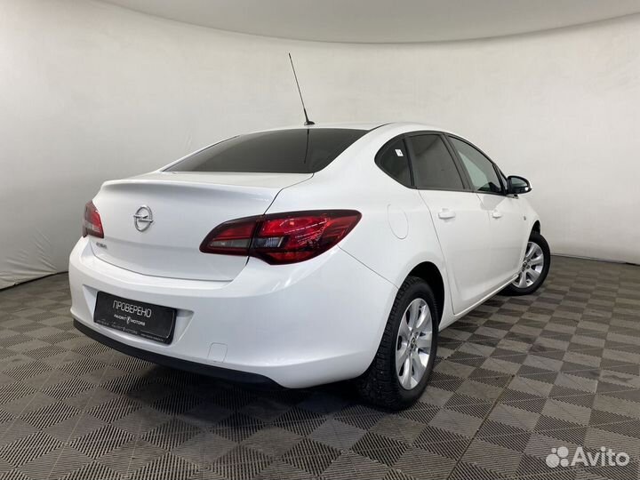 Opel Astra 1.6 МТ, 2014, 90 926 км