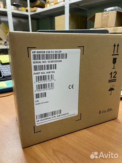 Жёсткий диск HP 600Gb 15k FC AJ872A / AJ872B