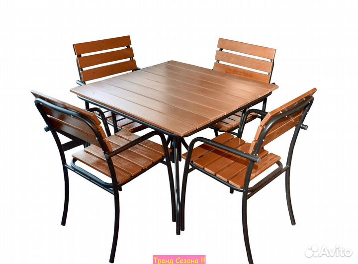 Садовый Стол для дачи wood арт.с1403